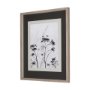 14684 - Meadow R by Mercana Studio a Hand Embellished Textured Framed Art Print Matted under Glass