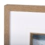 14696 - Cloud Bay I by Mercana Studio a Hand Embellished Textured Framed Art Print Matted under Glass