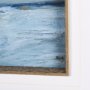 14696 - Cloud Bay I by Mercana Studio a Hand Embellished Textured Framed Art Print Matted under Glass