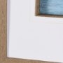14697 - Cloud Bay II by Mercana Studio a Hand Embellished Textured Framed Art Print Matted under Glass