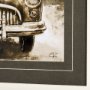 14707 - Vintage Car Picture III by Mercana Studio Hand Embellished Framed Art Print Matted under Glass