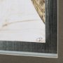 14709 - Vintage Car Picture I by Mercana Studio Hand Embellished Textured Framed Art Print Matted under Glas