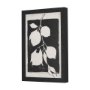 14736 - Lemon Branch Silhouette by Mercana Studio a Hand Embellished Textured Framed Art Print