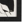 14736 - Lemon Branch Silhouette by Mercana Studio a Hand Embellished Textured Framed Art Print