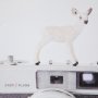12076 - Deer & Vintage Camera by Susannah Tucker Photography a Framed Photo Art Print Matted under Glass