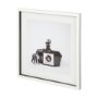 12081 - Monkeys & Vintage Camera by Susannah Tucker Photography a Framed Photo Art Print Matted under Glass