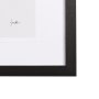 12013 - Snow Greetings II by Panpan a Framed Art Print Matted under Glass