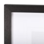 12013 - Snow Greetings II by Panpan a Framed Art Print Matted under Glass