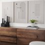 102173-S - Balance II by Mercana Studio a Hand Embellished Textured Canvas