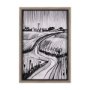 14803 - Rural Sketch-II by Mercana Studio a Hand Embellished Textured Framed Art Print