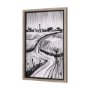 14803 - Rural Sketch-II by Mercana Studio a Hand Embellished Textured Framed Art Print