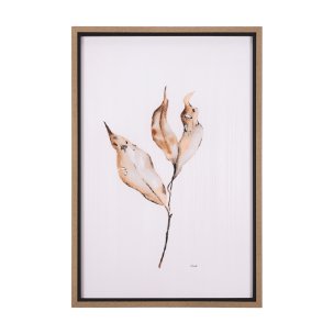 Autumn Message I by Mercana Studio a Hand Embellished Textured Framed Art Print