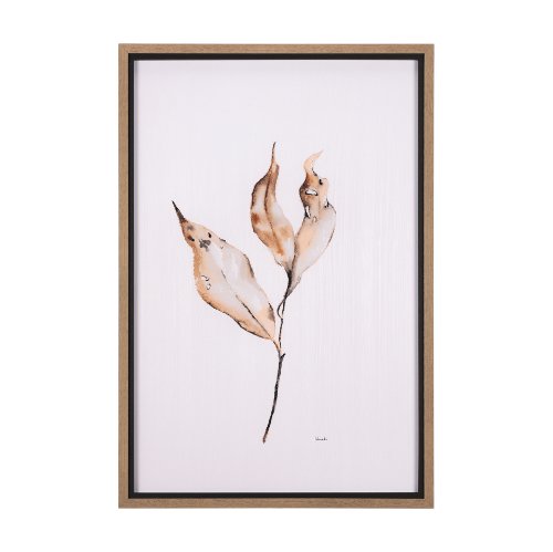14804 - Autumn Message I by Mercana Studio a Hand Embellished Textured Framed Art Print