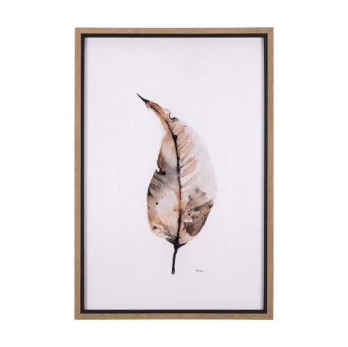 14806 - Autumn Message III by Mercana Studio a Hand Embellished Textured Framed Art Print