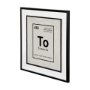 13229 - Toronto by Glartlab a Hand Embellished Textured Framed Art Print Matted under Glass