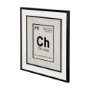 12248 - Breaking Chicago B by THE Studio a Hand Embellished Textured Framed Art Print Matted under Glass
