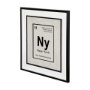 12251 - Breaking New York B by THE Studio a Hand Embellished Textured Framed Art Print Matted under Glass