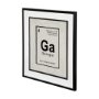 13227 - Georgia by Glartlab a Hand Embellished Textured Framed Art Print Matted under Glass