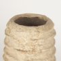 70212 - Kamli Small Beige Paper Mache Vase