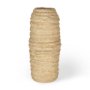 70213 - Kamli Large Beige Paper Mache Vase