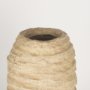 70213 - Kamli Large Beige Paper Mache Vase