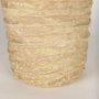 70213 - Kamli Large Beige Paper Mache Vase