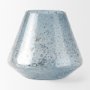 70351 - Robyn Short Blue Glass Vase