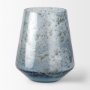 70352 - Robyn Tall Blue Glass Vase