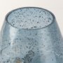 70351 - Robyn Short Blue Glass Vase