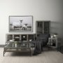 13348 - Islay Sheep I by Laura Marshall a Framed Photo Art Print Matted under Glass