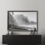 12684 - Shoreland I by Melissa McClain a Framed Photo Art Print Matted under Glass