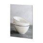 101058-L - Two Artisan Bowls by Mercana Studio a Hand Embellished Textured Canvas