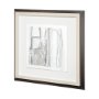 11011 - Custom Abstract Logic I by June  Vess a Framed Art Print Matted under Glass