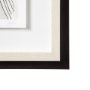 11011 - Custom Abstract Logic I by June  Vess a Framed Art Print Matted under Glass