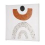 101801-L - Tota II by Victoria Borges a Hand Embellished Textured Canvas