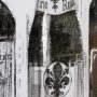 13467 - Wine Celler Crop v2 by Avery Tillmon a Hand Embellished Textured Framed Art Print Matted under Glass