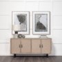 14241 - Mudslide IV by Mercana Studio a Hand Embellished Textured Framed Art Print Matted under Glass