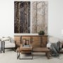 102031-L - Forest I by Natali a Hand Embellished Textured Canvas