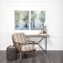101295-S - Forest Dew I by Melody Ducharme  a Hand Embellished Textured Canvas