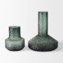 70364 - Jolene 7" Green Waterglass Glass Vase