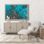 13681 - Anthony Quinn Bay by Michele Falzone a Hand Embellished Textured Framed Photo Art Print Matted under