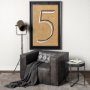 12934 - Value Collector 5 by Mercana Studio a Hand Embellished Textured Framed Art Print