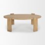 70114 - Evelyn Light Brown Oblong Coffee Table