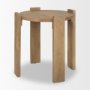 70115 - Evelyn Light Brown Round End/Side Table