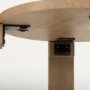 70115 - Evelyn Light Brown Round End/Side Table