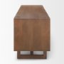 69897 - Grier 65" Medium Brown Wood W/ Cane Media Console