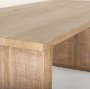 69905 - Grier 84" Light Brown Wood w/ Cane Dining Table
