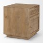 69935 - Grier Light Brown Wood w/ Cane End Table