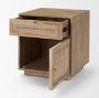 69935 - Grier Light Brown Wood w/ Cane End Table