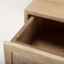 69935 - Grier Light Brown Wood w/ Cane End Table